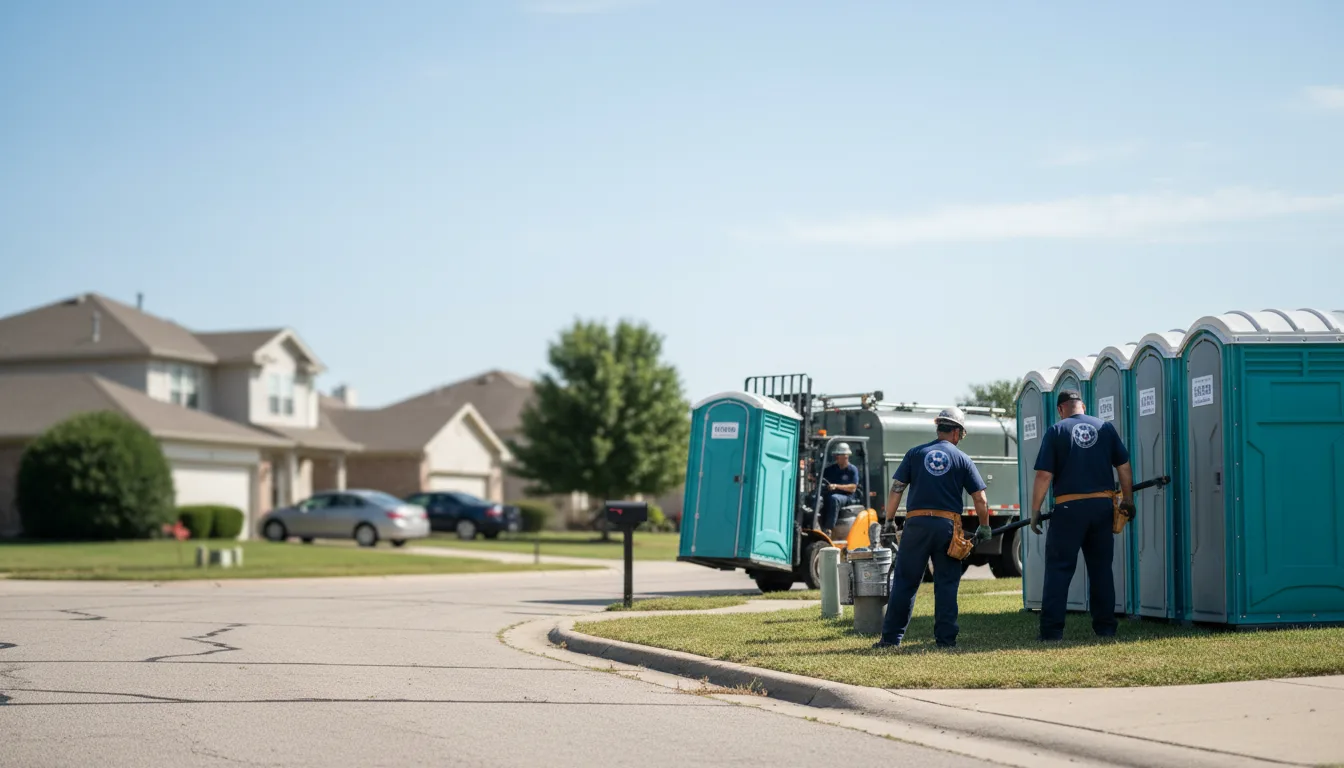 Porta Potty Rental in Grass Lake, MI near me